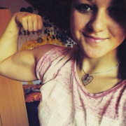 Teen muscle girl Bodybuilder Gabriela